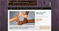 Desktop Screenshot of bingebehavior.com